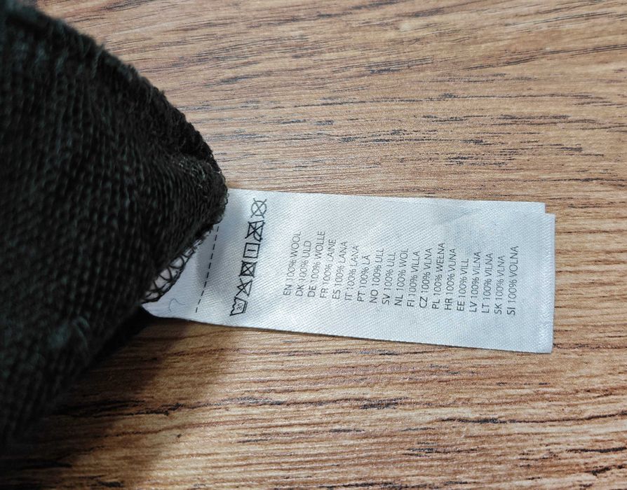 Dovre 100% Мериносова вълна термо горница с цип размер S