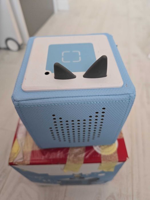 Тонибокс Интерактивна играчка музикална кутия Toniebox синя