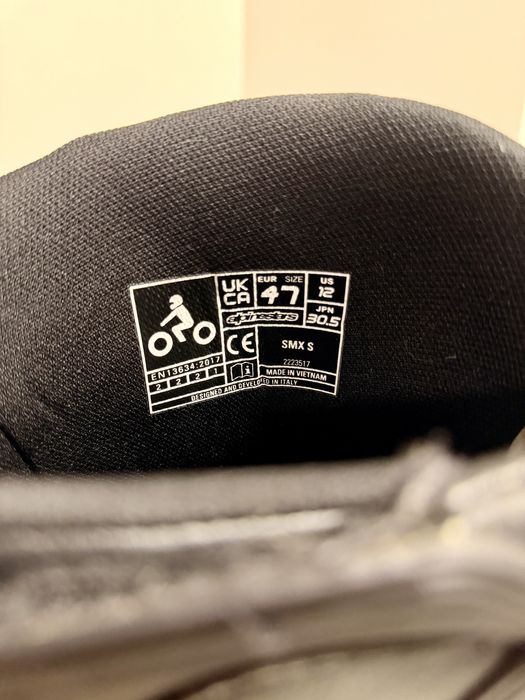 Мото  Ботуши Alpinesters SMX-S    47 номер