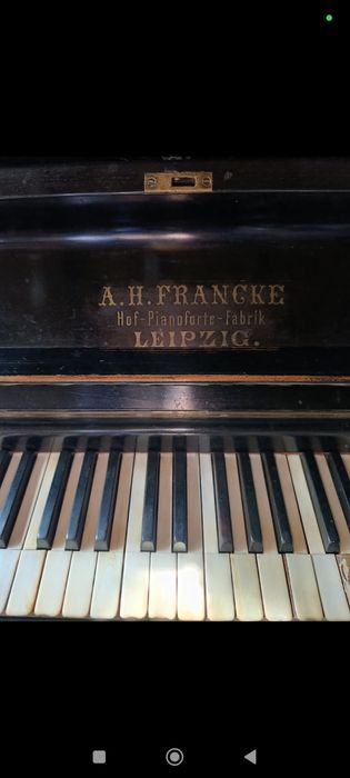 Pianina veche Leipzic