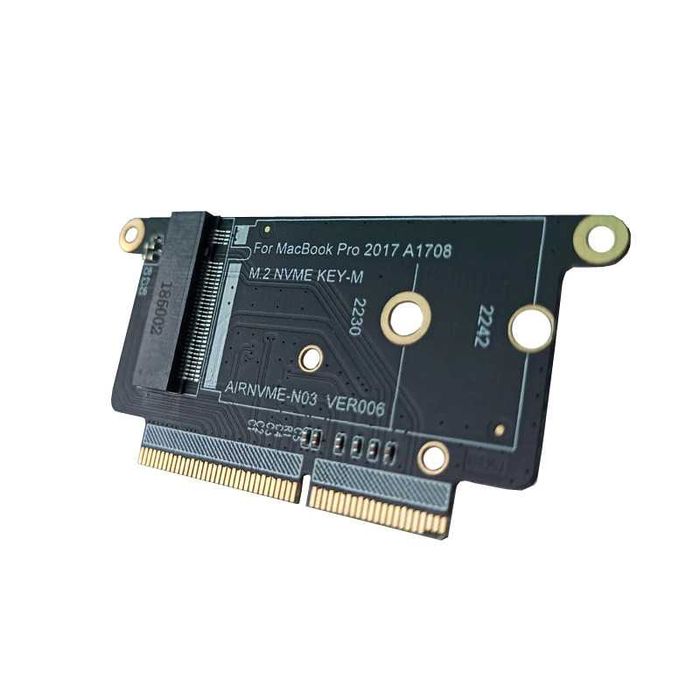 Adaptor SSD M.2 NVMe Apple Macbook Pro Retina 13" A1708 2016 - 2017