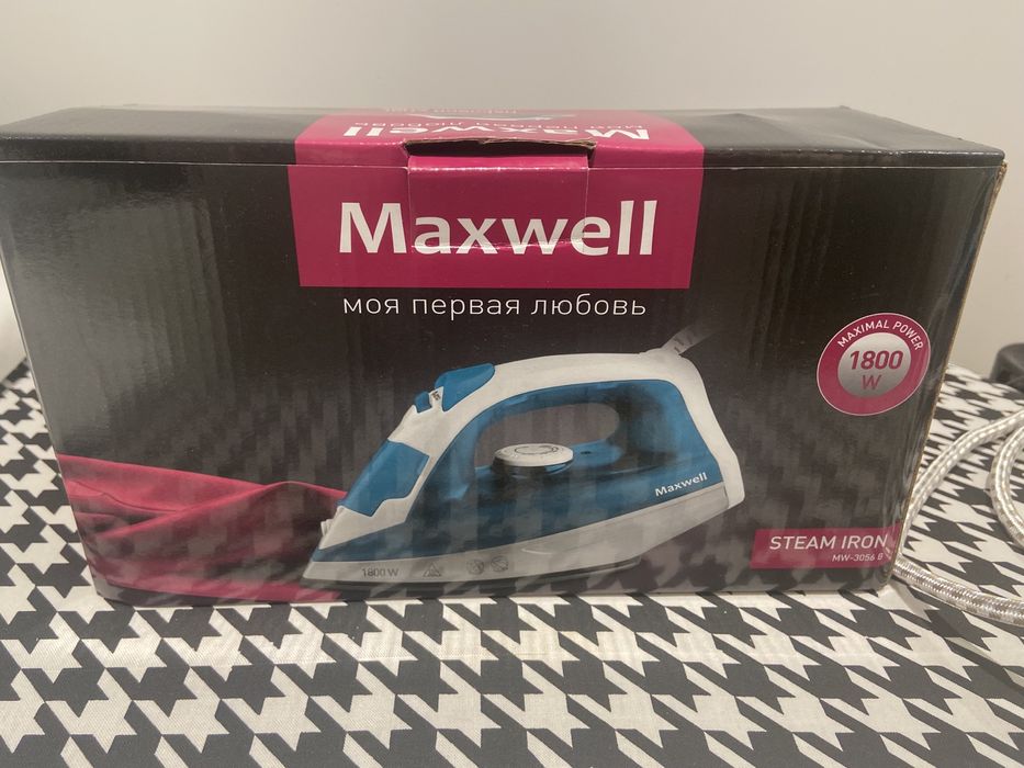 Новый утюг Maxwell, 1800W