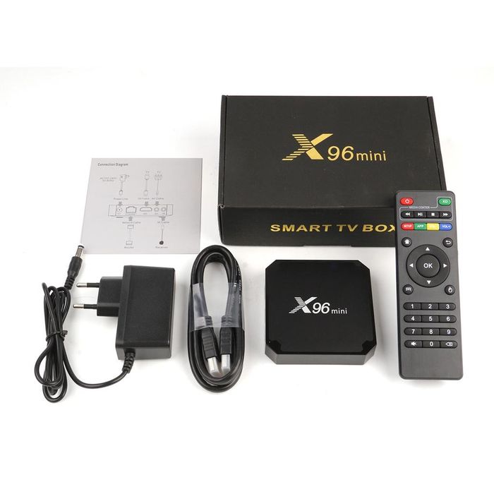 X96 mini 2/16 GB smart box 

Asosiy xususiyatlari:

 Protsessor: Amlog