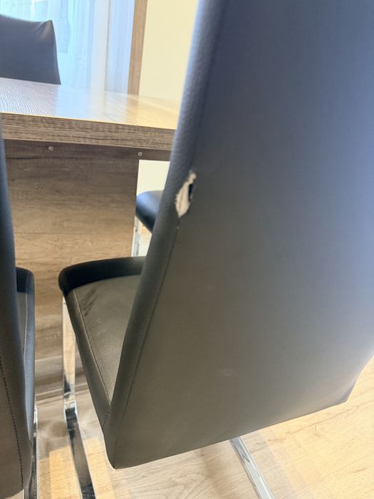 Masa extensibila plus 6 scaune