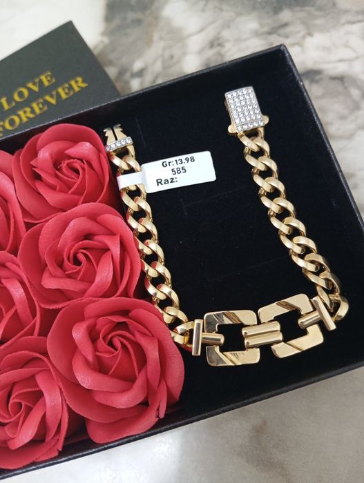 Tilla brasletlar 585 proba zavodskoy yangi