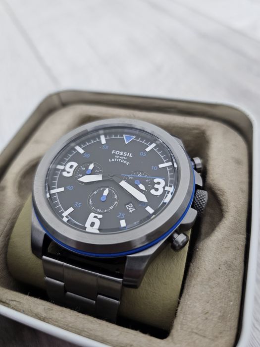 Ceas Fossil Latitude Chrono 100m Vintage de colectie