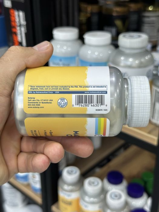 Solaray Magnesium Citrate 400 mg 90 капсул