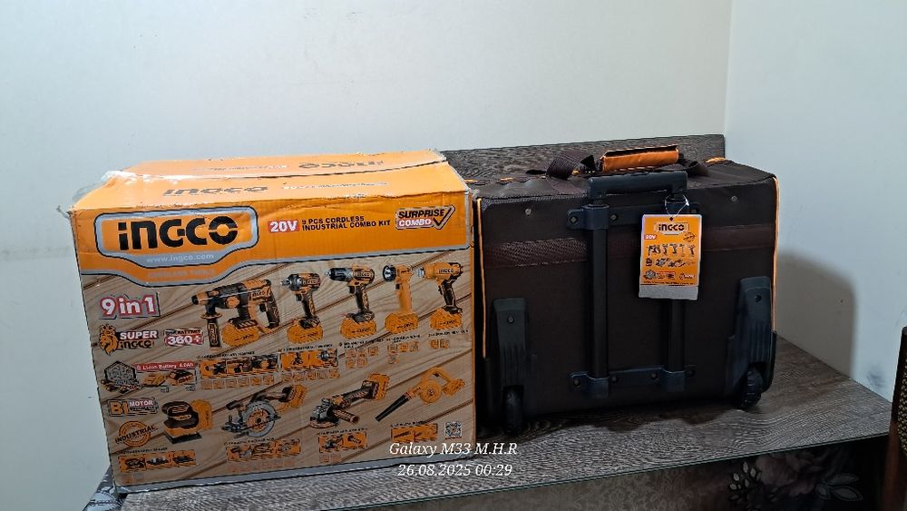 Ingco nabor instrumenti9 in 1