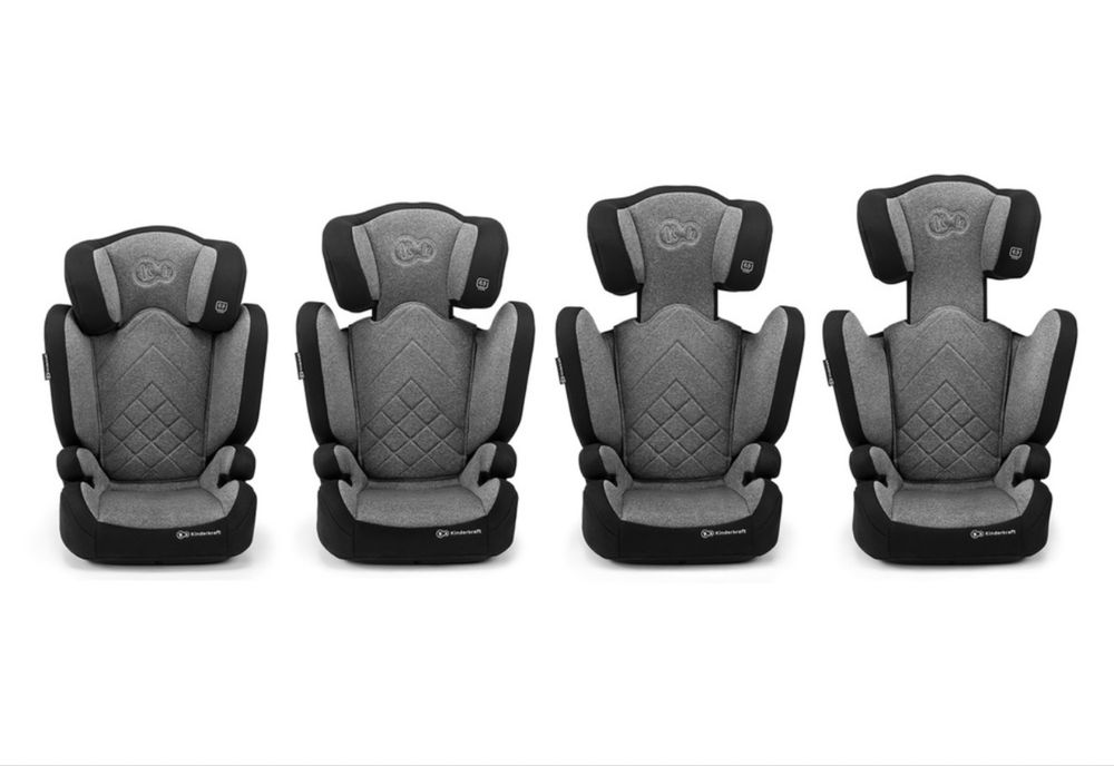 Scaun auto ISOFIX Kinderkraft Xpand, 15-36 kg, Negru