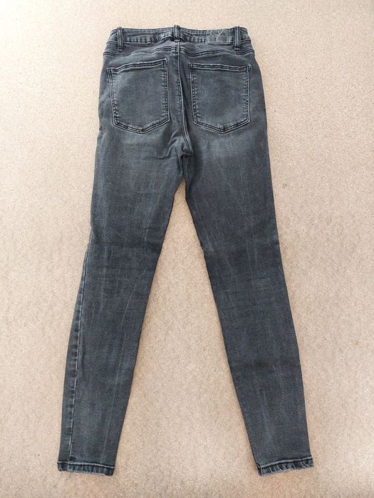 Blugi Lefties, Skinny, Gri, marimea 36