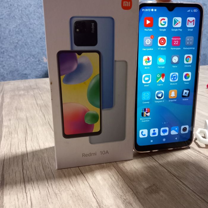 Редми  10А  черный