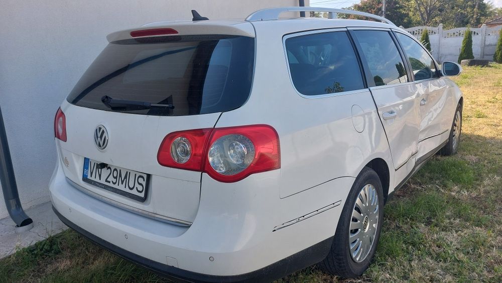 URGENT! Passat B6 break DSG An 2007 Avariat 1200 euro FIX. Nu are ITP