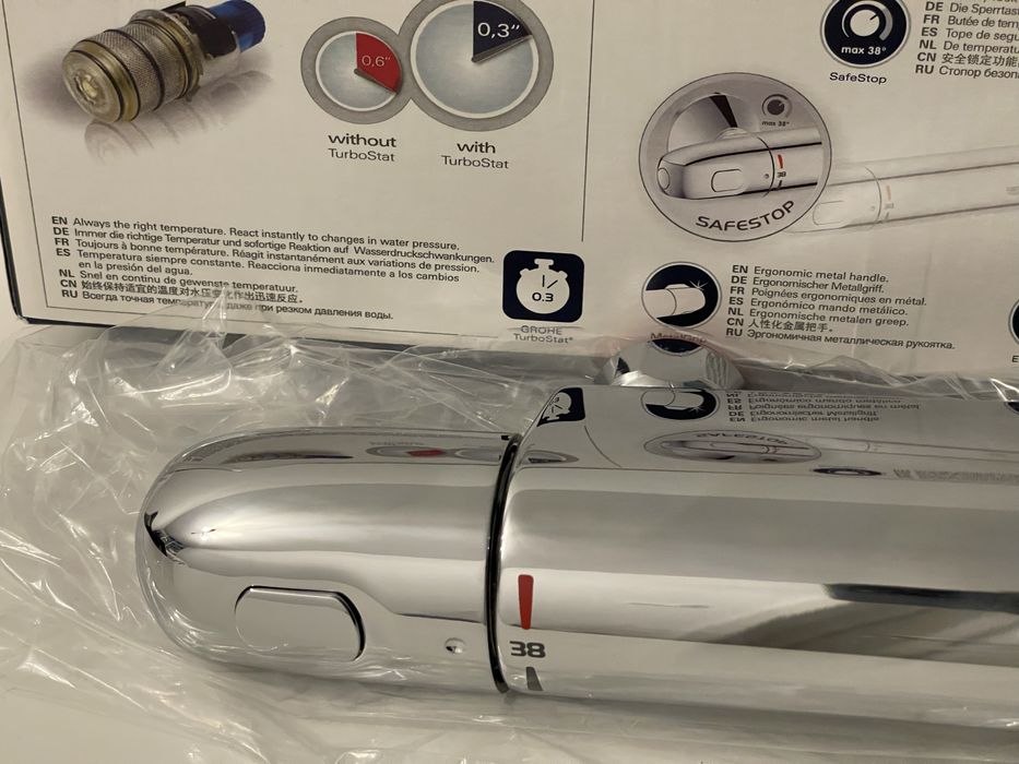 Vând Baterie Dus GROHE GROHTHERM 1000 cu Termostat 1/2. Sigilata