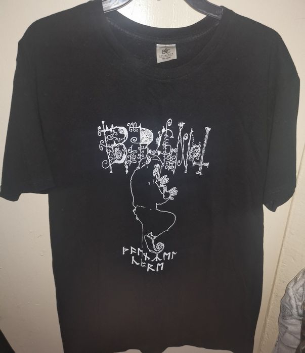 Мерч футболка bergenot black metal