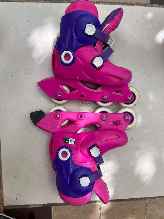 Детски ролери Oxelo в комплект с каска