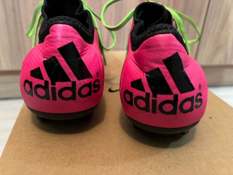 adidas X 15.1 pink FG бутонки ,калеври ,футболни обувки номер 40,5