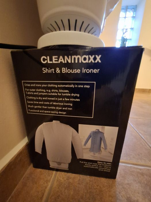 Aparat călcat cămăși si bluze Cleanmaxx nou