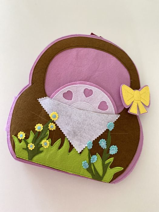 Игрушки из фетра. Огород