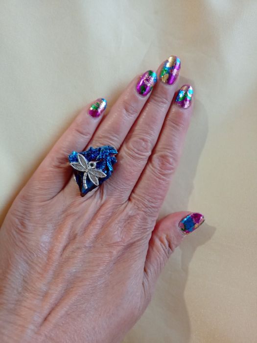 Комплект бижута колие у пръстен!