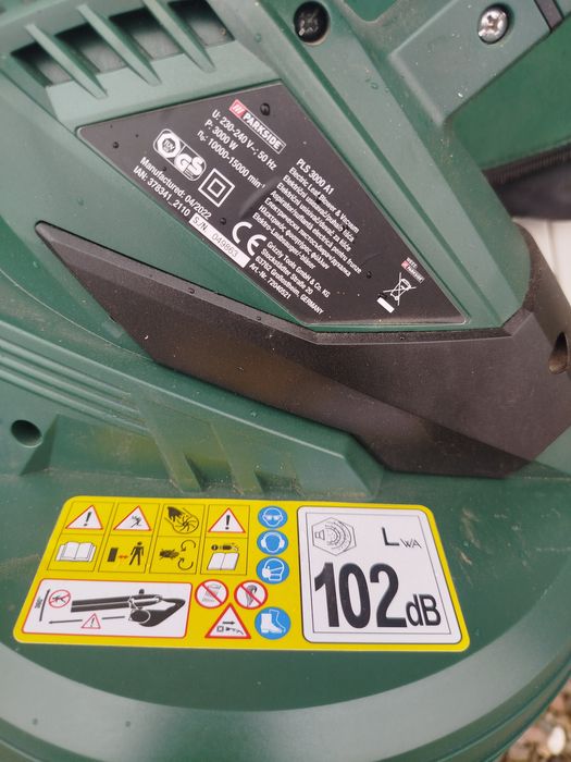 Машина за събиране и издухване на листа !PARKSIDE!