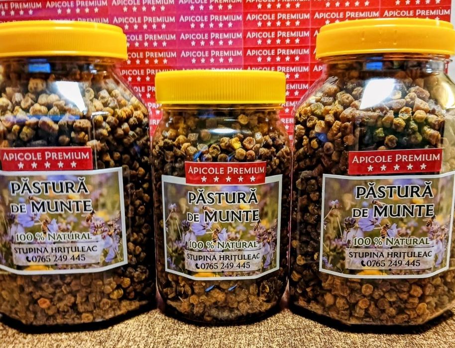 Păstura crudă, Lăptișor de Matcă Pur, Polen Crud