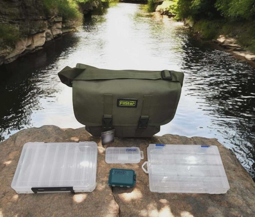 Риболовна чанта Filstar с 4 включени кутии