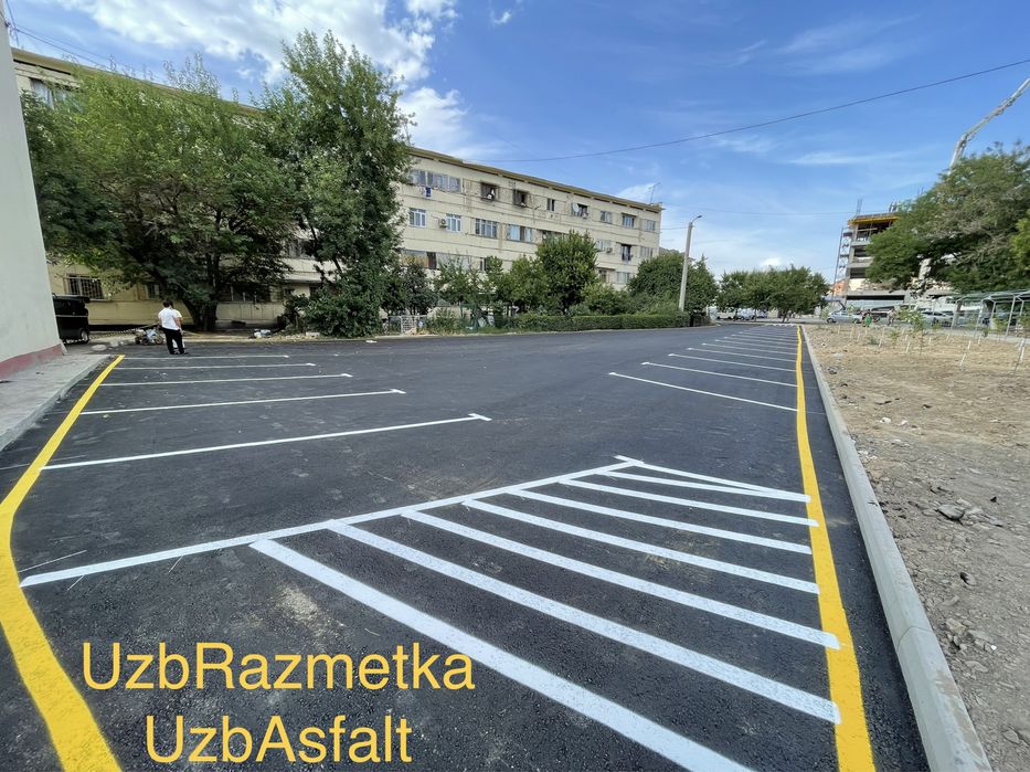 Асфальтирование 85.000сум кв/м.Асфальт высшего качества.Мелкозернистый