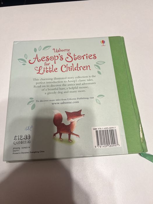 Usborne Aesop’s stories for little children