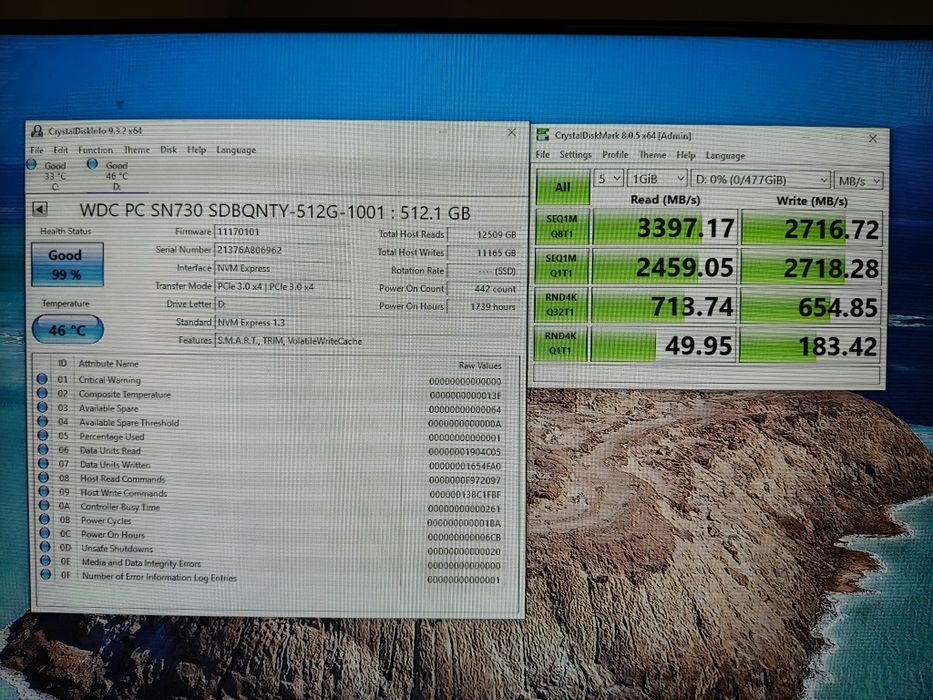 Vând SSD Samsung PM991a 512Gb 2230 / WD SN730 2280 Nvme  Steam Deck