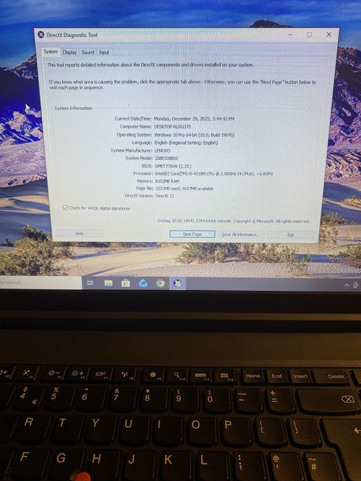 Laptop Lenovo Thinkpad T540p 15.6” cu i5 4210m, HDD 500GB, 8GB ram