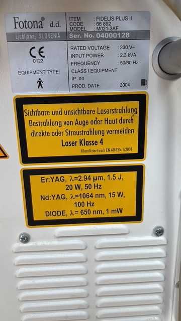 Laser Stomatologic Fotona Fidelis II