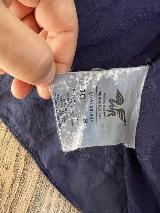 Дамска рокля Replay от коприна до коляно разнер с