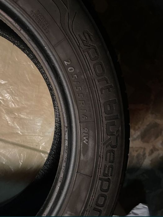 Set 4 buc Dunlop BlueResponse Sport 205 55 R16 91V