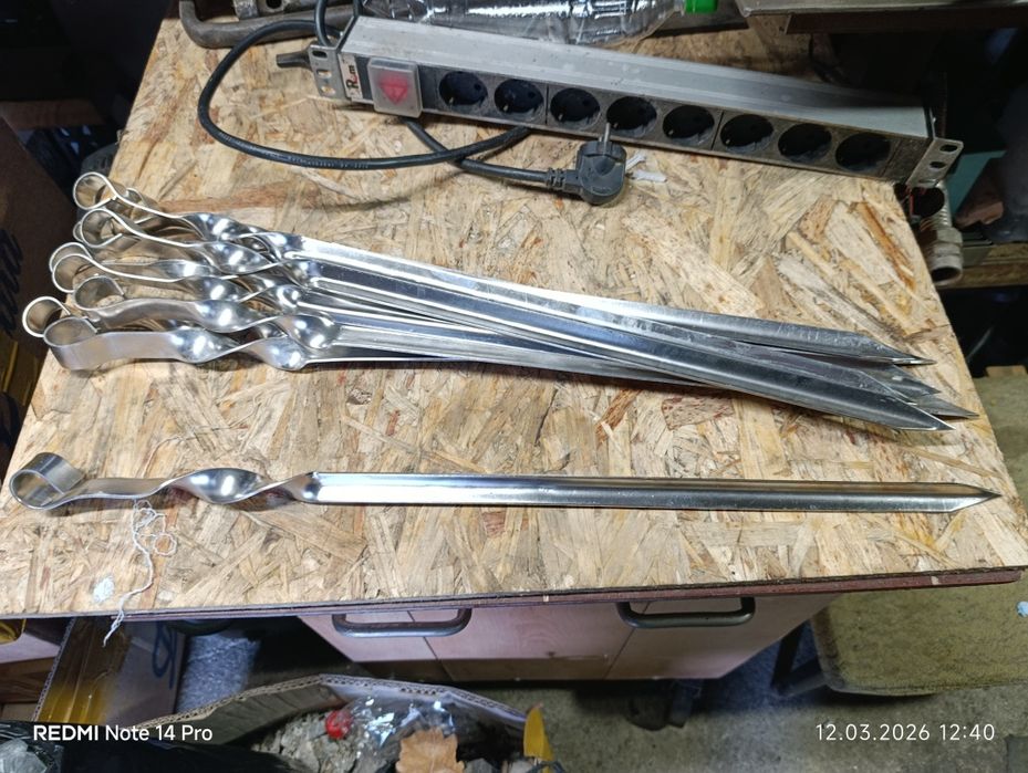 Шампура из пищевой нержавеющей