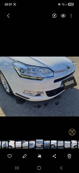 Citeoen c5 exulsive  114hp