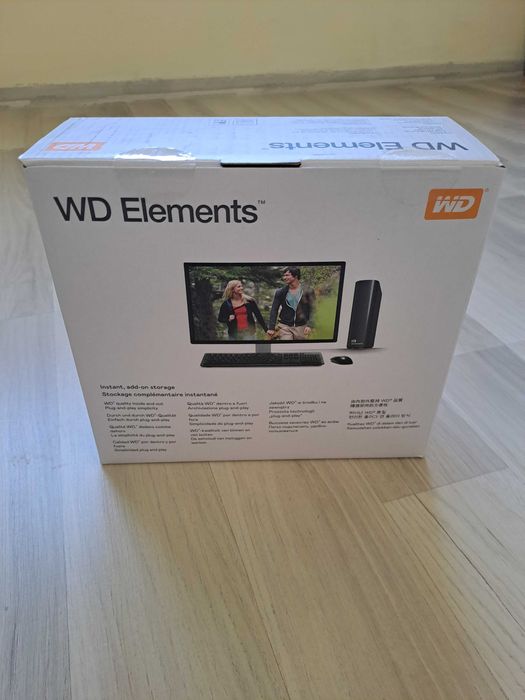 Външен диск WD Elements 12tb