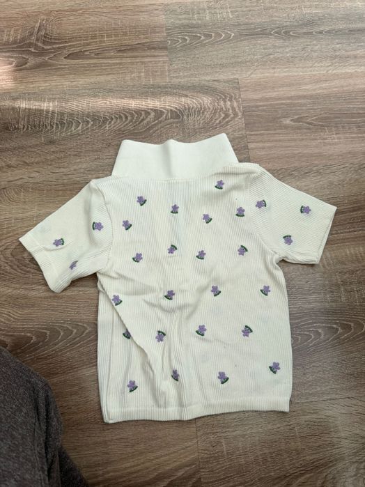 Къса тениска ZARA
