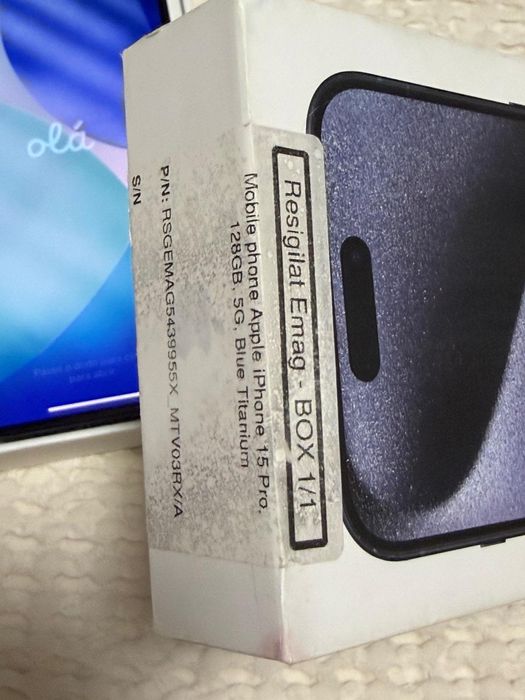 iPhone 15 Pro 128 GB  impecabil, stare foarte bună