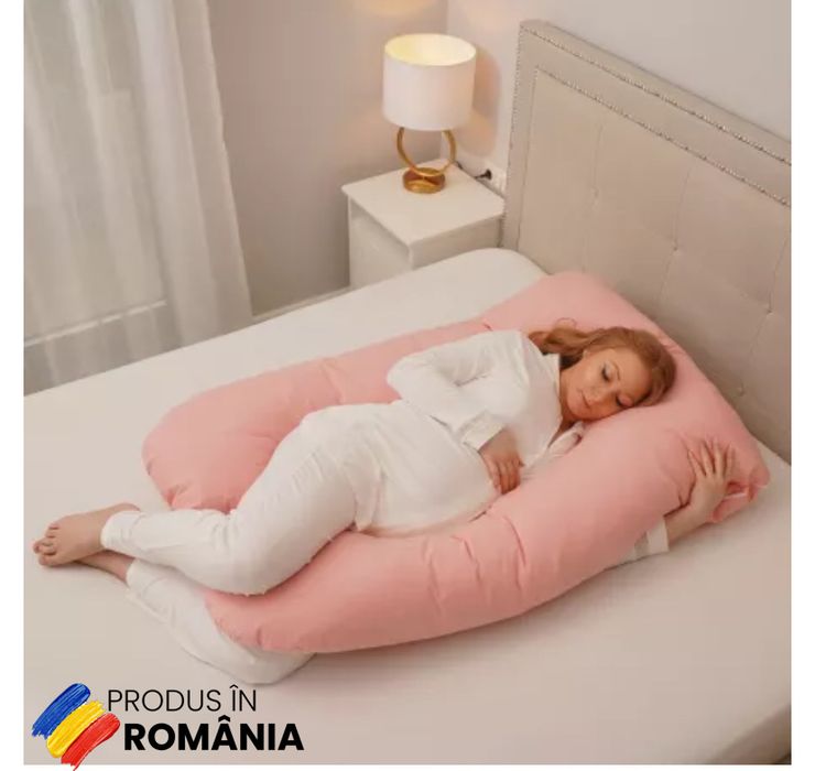 Perna pentru gravide 3 in 1, Roz