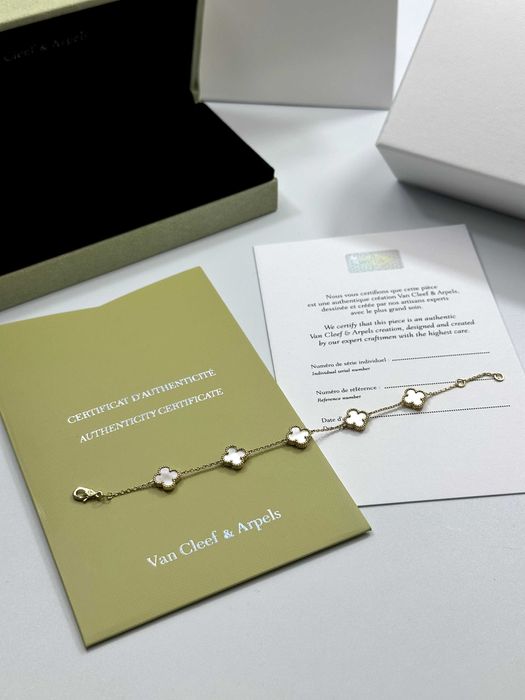 Bracelet MINI Van Cleef & Arpels 5 motifs Gold 750