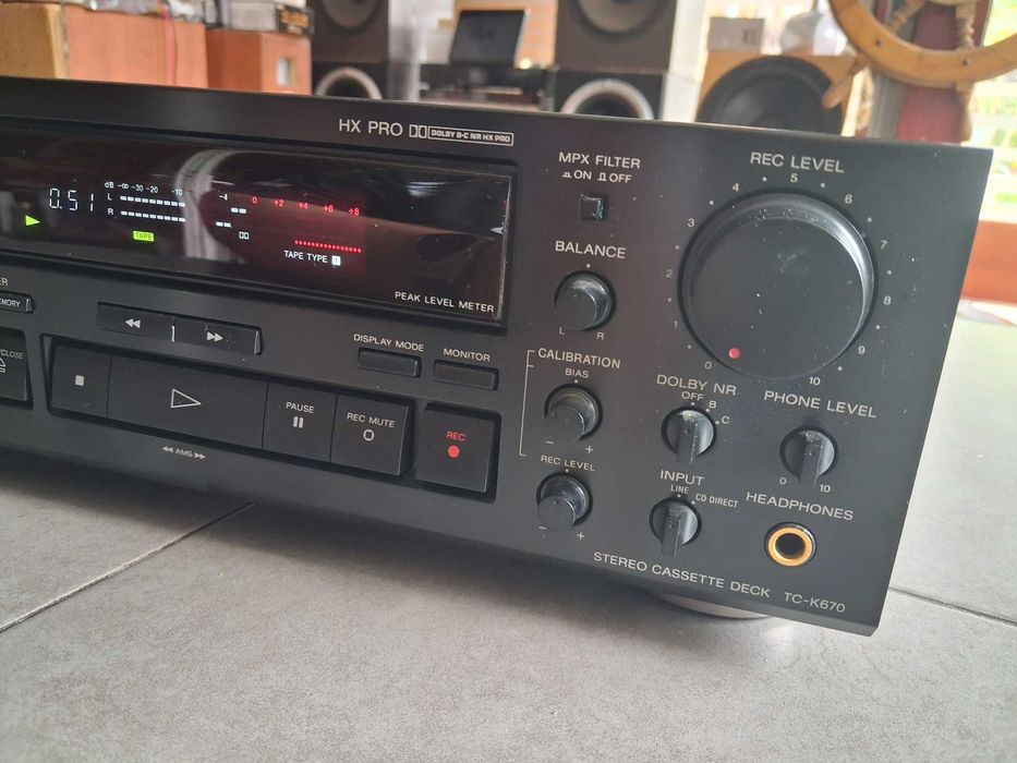 Deck Sony TC K670