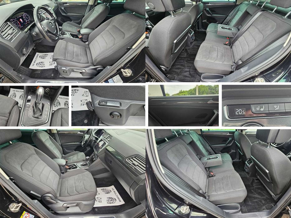 VW Tiguan HighLine 2018 2.0TDI 150cp DSG / Faruri LED Virtual Keyless Alkantara Distronic LINE / TOP