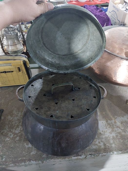 Медный монтажница старый