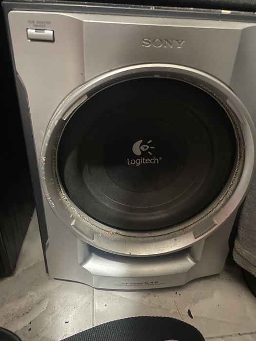 Subwoofer sony s.a.w cu difuzor logitech