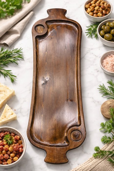 Поднос деревянный