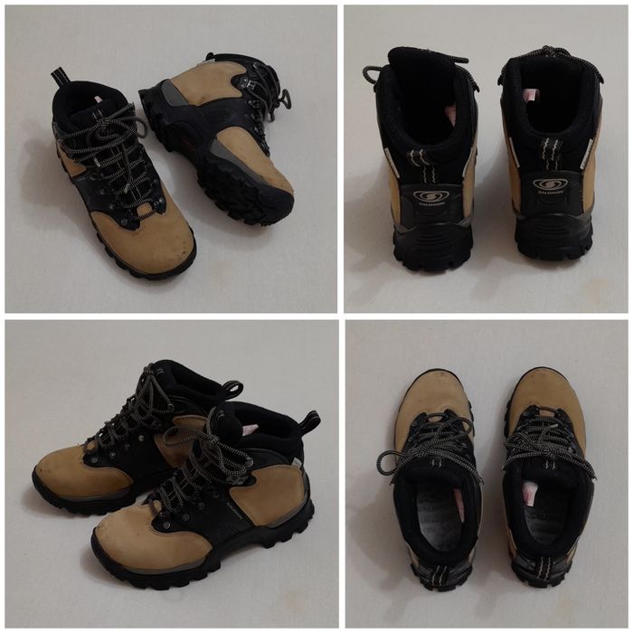 Bocanci SALOMON X Adv Clima Dry Contragrip piele naturală Nr 37 2/3 EU