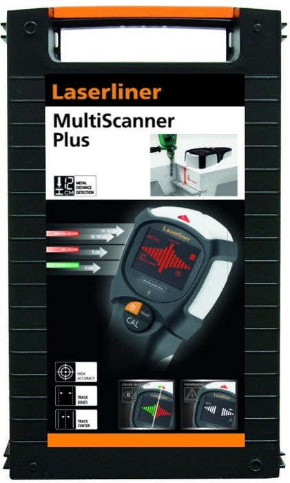 Детектор линии, Электронные сканеры, Laserliner MultiScanner Plus