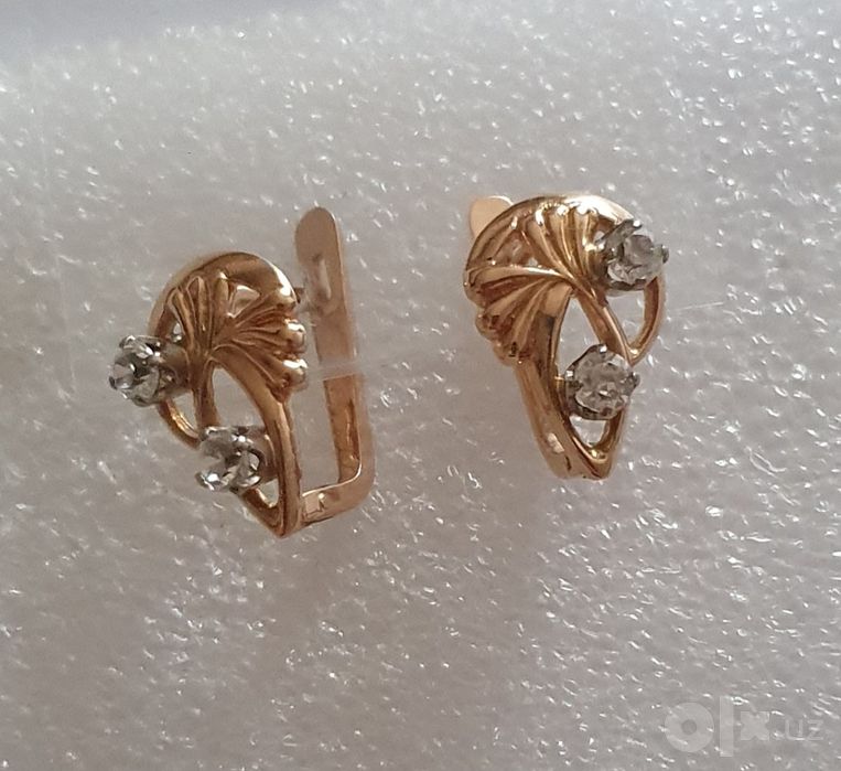 Старинные   серьги.