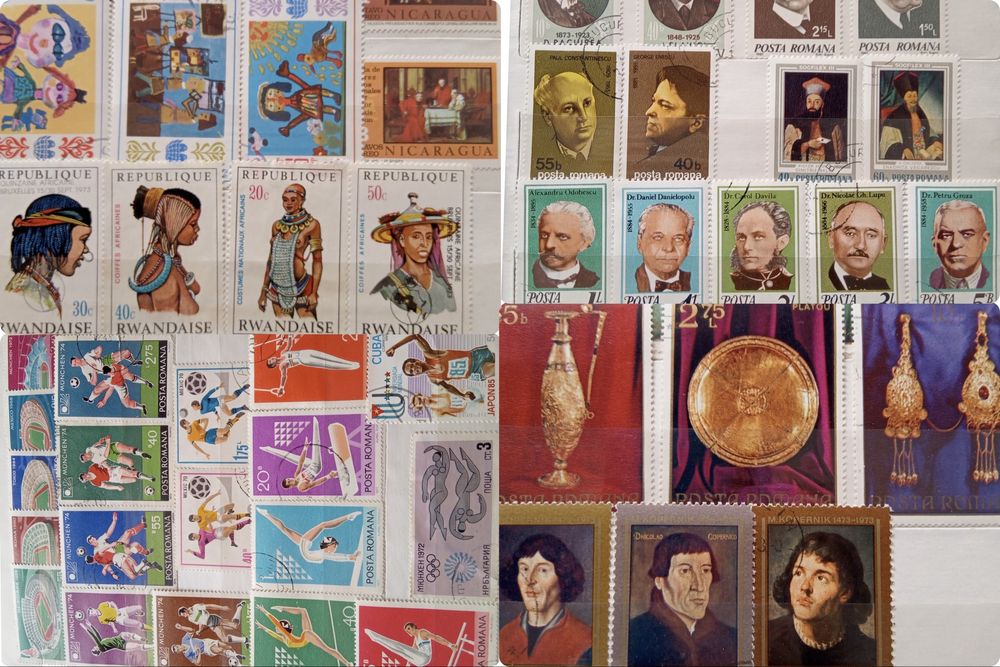 Vand album cu timbre