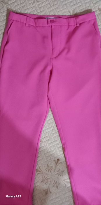 Розов елегантен панталон